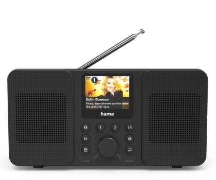 Radio internetowe Hama Dir10" digital radio, dab+/internet radio/bluetooth® rx/app